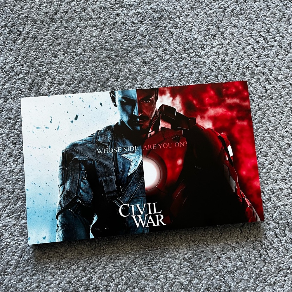 Civil War Avengers Wall Display